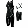 Yingfa Kneeskin Women Schwarz/weiß Wettkampf Schwimmanzug -ALL4SWIM Verkäufe Yingfa Kneeskin Women schwarzweiss Wettkampf Schwimmanzug 304 01